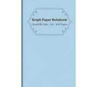 5x5 Graph Paper STEM Notebook: 8.5 x 11 Inch Quadrille Rule, 100 Pages, Light Gray Ghost-Grid for Math and Science Professionals by Curriculum Cafe LLC