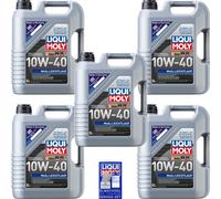 5x5 Litros Original Liqui Moly 1092 MoS2 Aceite Motor 10W-40