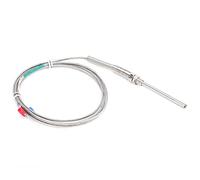 5x70 mm Tipo de sonda tipo K Sensor de temperatura de termopar Sonda de acero inoxidable Instalación de rosca M8 Pruebas de medición para la industria química MedicinaTermómetros y sondas de termopar