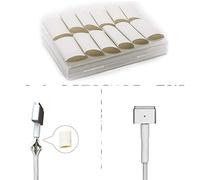 6:1 Juego de 12 películas adhesivas de doble pared termocontraíbles para reparación de cables de carga Mac Book Air Pro para reparación de cable de ratón tipo C, iPhone, Apple Lightning, HDMI