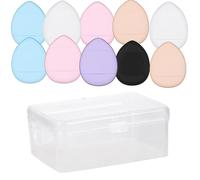 6/10 unids/set Maquillaje Puff Dedos Polvo Triángulos Maquillaje Puff Cara Ojos Maquillaje Almohadilla de Maquillaje Seco Mojado Belleza Herramienta de Maquillaje