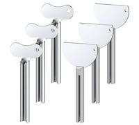 6/12/20 llaves exprimidoras de tubos de metal de acero inoxidable, herramienta exprimidora de tubos, exprimidor de pasta de dientes, herramienta dispensadora de rodillo de metal para el cabello