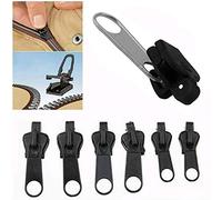 6/12/24 Pcs Fix Zip Puller, Zip Slider Repair Instant Kit, Fix Zipper Removable Rescue Replacement Pack, Instant Zipper Set