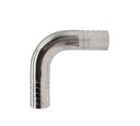 6 12,7 14 16 19 25 32 38mm espiga for manguera acero inoxidable 304 codo de 90 grados curvado conector de instalación de tuberías agua Gas aceite(20mm)