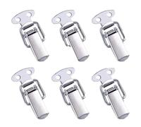 6/12 Uds. Pestillos De Palanca Abrazadera Con Resorte Clip Caja Pestillo Bloqueo Tensión Cierre Cierres Accesorios Hardware A Presión(6pcs)