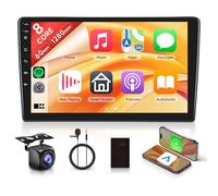 [6+128G 8 Core] Radio Coche para Opel Zafira/Antara/Astra 2006-2010 9 Pulgadas Pantalla con Inalámbrico Carplay Android Auto GPS WiFi Mirror Link Bluetooth FM/RDS/EQ Control del Volante Cámara Trasera