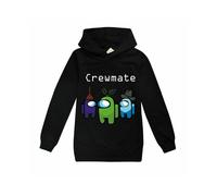 (#6,160cm/11-12 years)Among Us Impostor Game Niños Sudadera con Capucha Niños Niñas Sudadera con Capucha Prendas para el torso