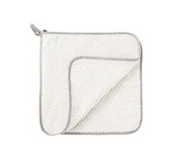 6/1Pcs Dishcloths Towels Absorbent Kitchen Cleaning Cloth Thickened Table Cleaning Cloth(White,1Pcs)