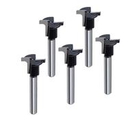 6 35 mm 1/4 "vástago de dos cajones arcos puerta cajones router bit puerta armario arcos curva router integrado