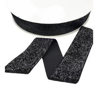 6-38mm Glitter Velvet Ribbon No Elastic Single Face Headband Clips Bow Decoration(25mm(15yards))