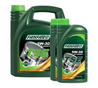 6 4+2x1 Litro FANFARO 5W-30 TSE Aceite de motor/VW 502 00/505 00/MB 229.1
