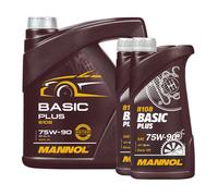 6 (4+2x1) Litros MANNOL SAE 75W-90 Basic Plus Aceite De Transmisión API GL4+