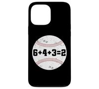 6+4+3=2 Double Play 643 Baseballer Softball Baseball Math Carcasa para iPhone 13 Pro MAX