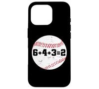 6+4+3=2 Double Play 643 Baseballer Softball Baseball Math Carcasa para iPhone 16 Pro
