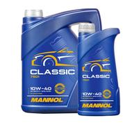 6 5+1 Liter MANNOL 10W-40 Classic Aceite de motor VW 501.01/505.00,MB 229.1,