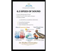 6.5 Speed of Sound: A Conceptual Learning Resource: 11 (FOUNDATIONS PHYSICS SERIES)
