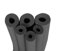 6.56ft Tubo De Aislamiento De Tubería Tubo De Espuma Aislante Tuberías De Polietileno Negro ID 20mm 48mm 89mm Mango Agarre Protección Para Plomería Aislamiento Envoltura(ID48mmxT20mmx2m)