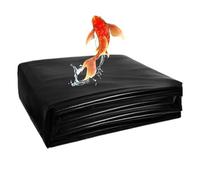 6.5X6.5FT 13X33FT 20X26FT 26X39FT 33X59FT 39X52.5FT 49X49FT Revestimiento para estanques de Peces de 6 mil con Capa Inferior para Cascada Revestimiento Duradero para estanques de Jardines AC