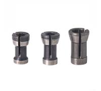 6 6 35 8 mm vástago router Bit Collet Chuck Rod Extension Set para máquinas de corte de madera y grabado, acero al carbono, 3 piezas