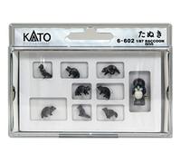 6-602 Kato 6-602 escala 1/87 perros mapache figuras nuevas figuras de Japón y...