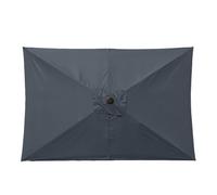 6.6x10ft Rectangle Patio Umbrella Canopy - UV Blocking Offset Parasol, Replacement Shade Cover | For Outdoor Beach Deck Pool Balcony Porch Gazebo Camping Use, Umbrella Shade Canopy, Patio Parasol Top