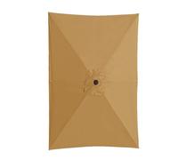6.6x10ft Rectangle Patio Umbrella Canopy - UV Blocking Offset Parasol, Replacement Shade Cover | For Outdoor Beach Deck Pool Balcony Porch Gazebo Camping Use, Umbrella Shade Canopy, Patio Parasol Top