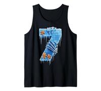6-7 67 Six Seven Funny Gingerbread Meme Zombie Ice Number Camiseta sin Mangas