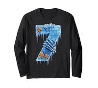 6-7 67 Six Seven Funny Gingerbread Meme Zombie Ice Number Manga Larga