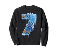 6-7 67 Six Seven Funny Gingerbread Meme Zombie Ice Number Sudadera