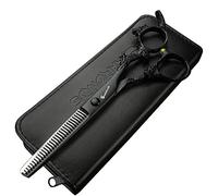 6/7/7.5/8 pulgadas peluquería profesional tijeras de plata de alta dureza 400c acero inoxidable peluquería tijeras tienda de peluquería herramientas especiales (Dientes de 6 pulgadas)