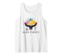 6 7 Aura Energy at 67 Aura Level 67% Funny Six Seven Meme 67 Camiseta sin Mangas