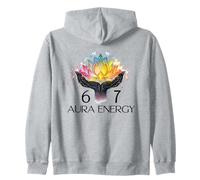 6 7 Aura Energy at 67 Aura Level 67% Funny Six Seven Meme 67 Sudadera con Capucha