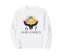 6 7 Aura Energy at 67 Aura Level 67% Six Seven Meme Funny 67 Sudadera