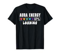 6 7 Aura Energy at 67 Aura Loading Aura Level 67% Six Seven Camiseta
