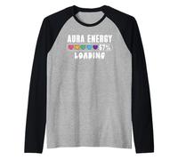 6 7 Aura Energy at 67 Aura Loading Aura Level 67% Six Seven Camiseta Manga Raglan