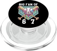 6-7 Baseball 67 Ice Cream Drip Baseball 6 7 Meme 67 Baseball PopSockets PopGrip para MagSafe