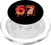 6 7 Cream Drip Six Seven Meme Valentine's Day Men Women Kids PopSockets PopGrip para MagSafe