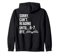 6 7 English Teacher 6-7 Sorry Cant Reading 67 Book Six Seven Sudadera con Capucha