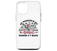 6 7 English Teacher 67 Book Weekend Booked Reading 6-7 Books Carcasa para iPhone 12/12 Pro