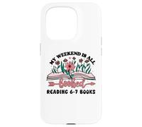 6 7 English Teacher 67 Book Weekend Booked Reading 6-7 Books Carcasa para iPhone 15 Pro