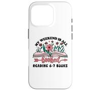 6 7 English Teacher 67 Book Weekend Booked Reading 6-7 Books Carcasa para iPhone 16 Pro
