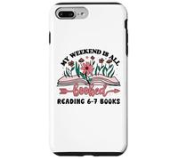 6 7 English Teacher 67 Book Weekend Booked Reading 6-7 Books Carcasa para iPhone 7 Plus/8 Plus