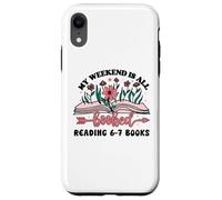6 7 English Teacher 67 Book Weekend Booked Reading 6-7 Books Carcasa para iPhone XR