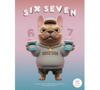 6 7 Funny Dog Paws & Ice Cream Notebook: Viral Meme Six Seven with Cute Dog Hands and Ice Cream | Lined Pages for School, study & Fun