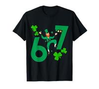 6 7 Leprechaun Bruh Día de San Patricio Lucky Irish Six Seven Camiseta