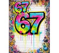 6 7 Meme Notebook - Six Seven Funny Trend Journal: 8.5 x 11 in | Trendy and Fun Gift Idea for Meme Lovers