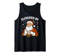 6-7 Meme Sleighed by 67 Christmas Brain Rot Funny Santa Camiseta sin Mangas