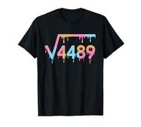 6 7 Meme Square Root 4489 Maestro de matemáticas Seis Siete Resolver 67 Camiseta
