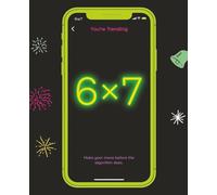 "6-7" Notebook: WIDE JOURNAL AND FIELD RULED | 7.5 X 9.25 |100 PAGES: A Gen Alpha Journal for Writing, School, or Meme History in the Making (Unclassified Files)