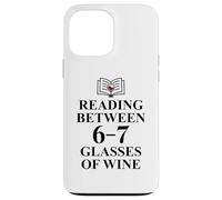 6 7 Reading 6-7 Just One More Chapter Read Between The Wines Carcasa para iPhone 13 Pro MAX